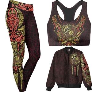 Lunafide 3 piece War Raven matching sublimated set retails $237